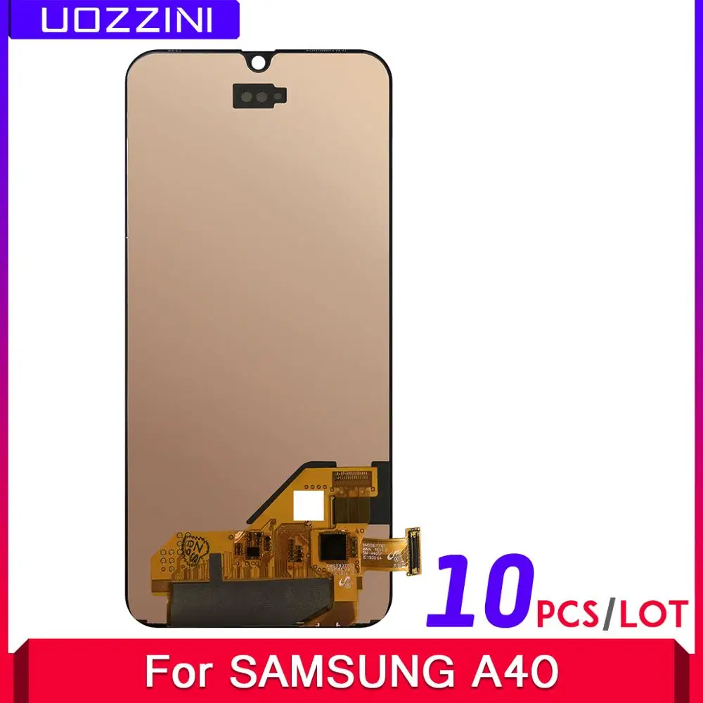 

10 Pcs/Lot Super AMOLED Lcd Display For Samsung A40 A405 LCD touch Screen Digitizer Assembly Lcds For Samsung A40 A405