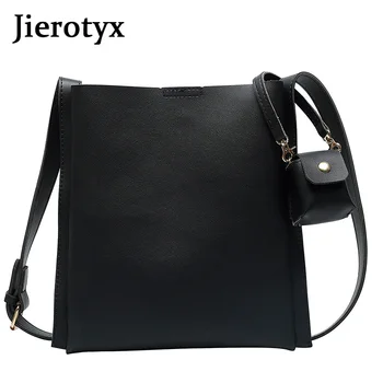 

JIEROTYX New Fashion 2020 Women Bags Chic Female Crossbody Bags Casual Exquisite Mom-son Bag Soft Strap Shoulder Bags