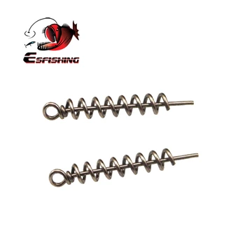 BIG DEAL ❤️ ESFISHING Fishing Hook Connector 50pcs 40mm 35mm 25mm Soft Bait Spring Centering Pins Fixed Latch Needle Spring Fishing Hook Con - discount item 22% OFF Sports & Entertainment