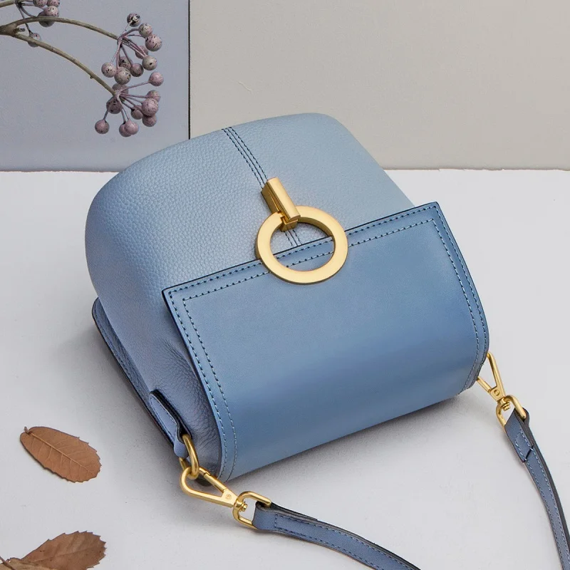 

ZOOLER Fashion Genuine Leather Women Bags High Quality Small Flap Woman Shoulder Bag Double Chain Crossbody Messenger Bags CK208