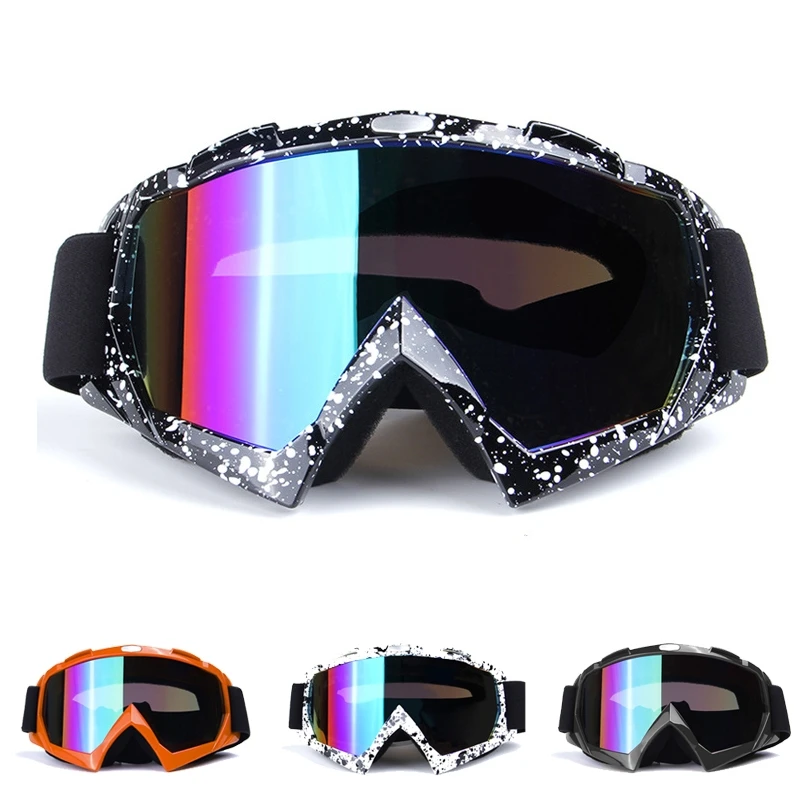 Мотоциклетные защитные шестерни гибкий кросс-шлем маска для лица мотокросса очки ATV Dirt Bike UTV очки шестерни очки