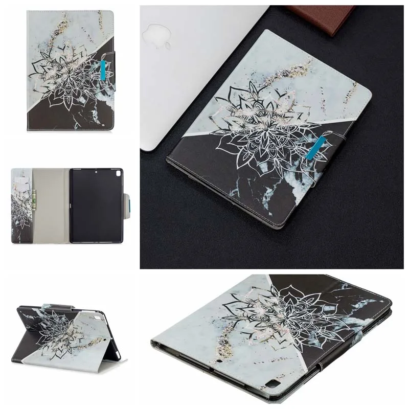 Case Чехол для Apple iPad Air 1, 2, iPad 5, 6, 7, 8, 9, iPad 9,",, Pro, 9,7, чехол, кожаный чехол с подставкой, авто пробуждение, спящий чехол - Цвет: Case