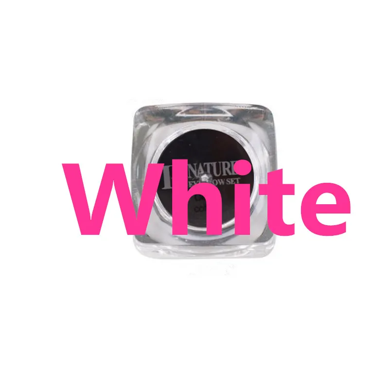 11 цветов, квадратные бутылки, PCD чернила для татуировки, пигмент, профессиональный Перманентный макияж, набор чернил для бровей, губ, макияж, набор для татуировки - Цвет: White