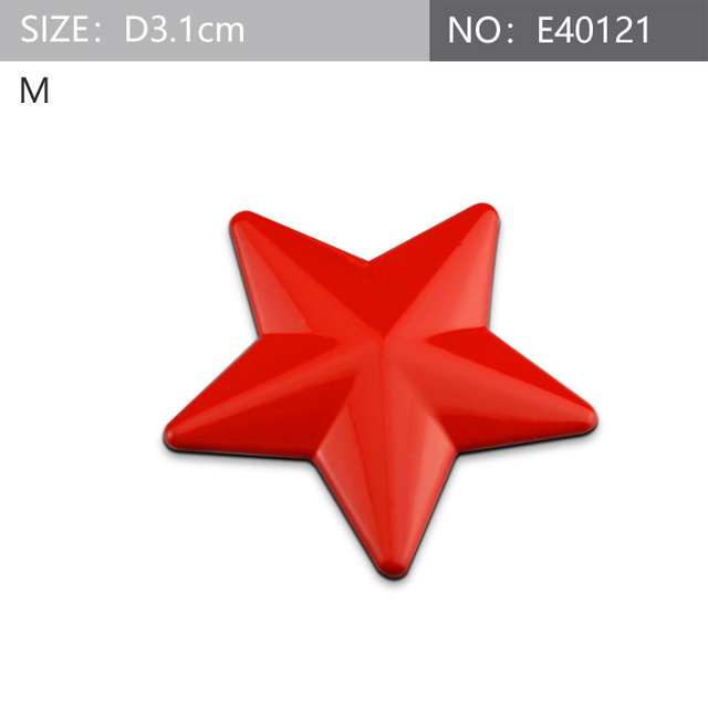 Car Stickers Badge Emblem 3d Metal Decoration Love Star Styling Decal For Car Body DIY Exterior Motorcycle Accessories