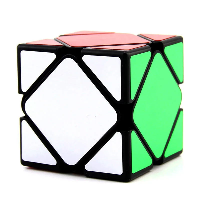 ShengShou JiGuang 3x3x3 Skew волшебный куб безопасный АБС пластик образовательная разведка ультра-гладкая 3x3 кубар-Рубик на скорость детские игрушки