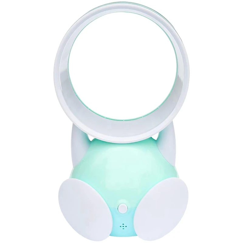 

Bladeless Fan, Cooling Fan Desk Fan Portable Fan, Safe Quiet Table Fan Portable Durable Lightweight For Home Bedroom Baby-Room O