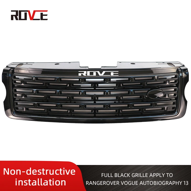 

ROVCE передний бампер решетка для Land Rover Range Rover Vogue 2013 2014 2015 2016 автобиография стиль черный решетка гриль