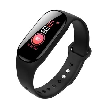 

Intelligent Color Screen E40 Bracelet Measuring Heart Rate Pedometer Waterproof Wear-resistant Sports Watch for Android iOS