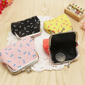 

Women Lovely Coin Purse Lady Small Wallet Hasp Purses Girl Money Change Clutch Bag Vintage Style High Quality Design Wallet