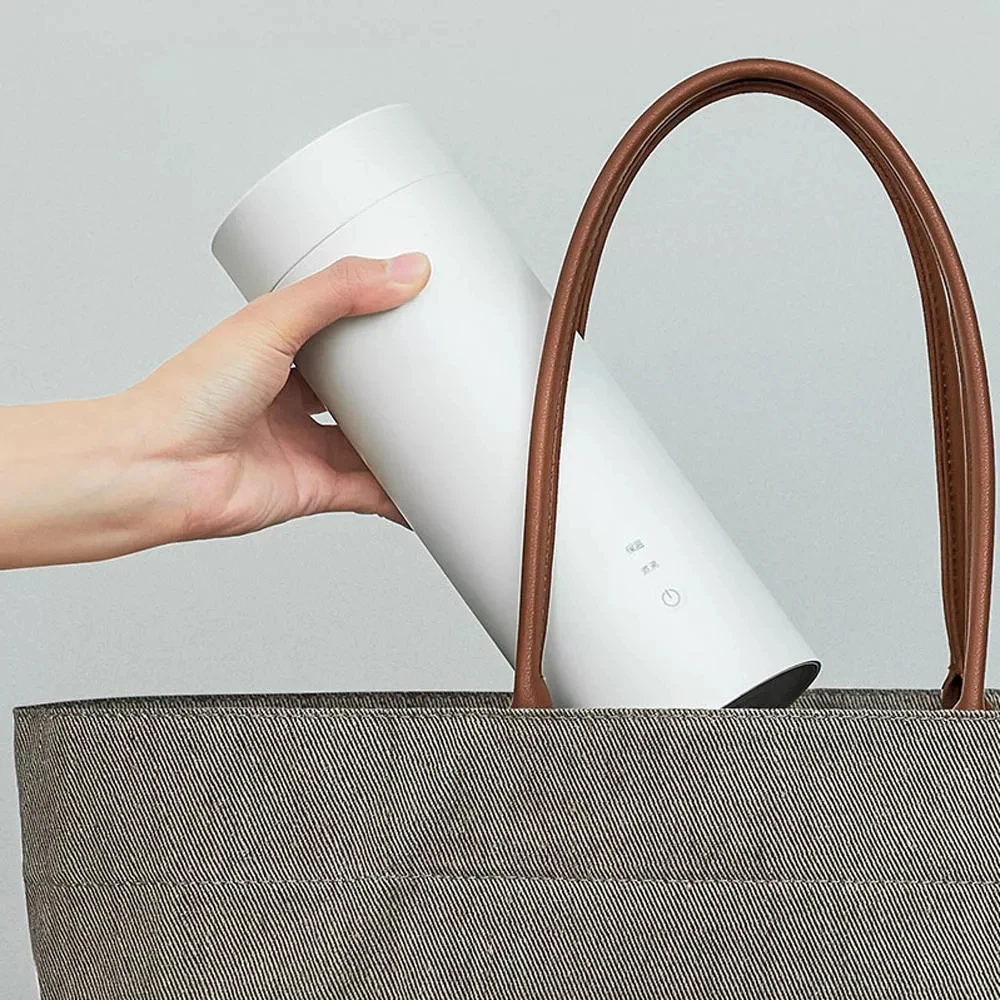 Xiaomi Viomi, электрическая чашка для воды, 400 мл, портативный термос, чашка для тушения, с сенсорным управлением, изоляционный горшок, сохраняющая тепло, бутылка для путешествий, на открытом воздухе