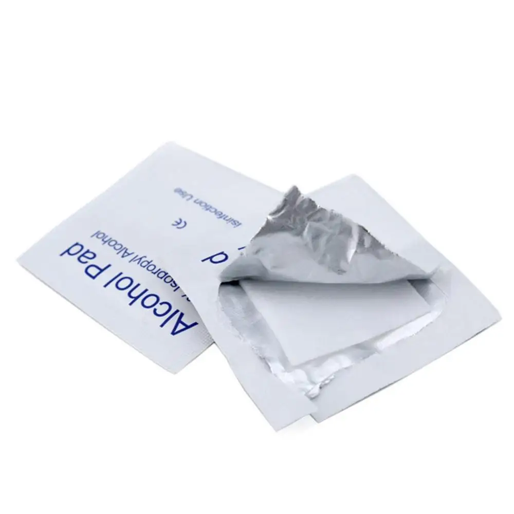 100Pcs Alcohol Wipes Disposable Disinfection Alcohol Wipes Alcohol Piece