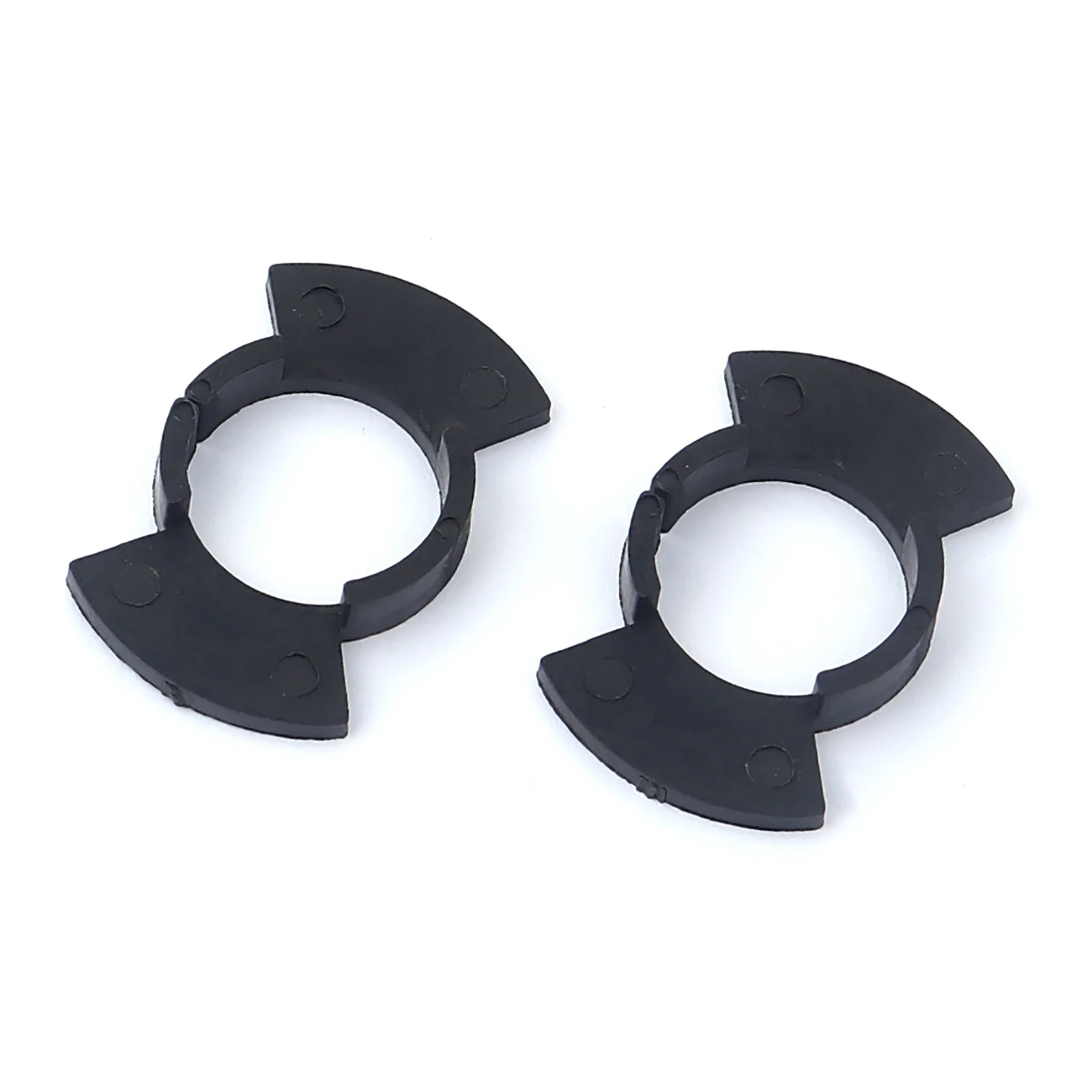 2Pcs H1 Car LED Headlight Bulb Base Adapter Holder For Honda Odyssey Accord Civic CRV Auto Lamp Headlamp Socket Retainer Clip headlight holder led lamp bulb base led headlight light holder led lamp bulb lamp holder light bulb socket socket connector plug adapter headlight spring clips