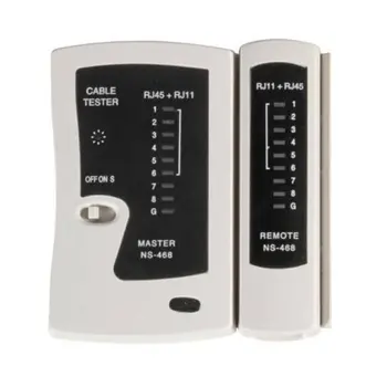 

Professional Network Cable Tester Wire RJ45 BNC Tester Cable Tester Detector Remote Test Tools Networking Tool