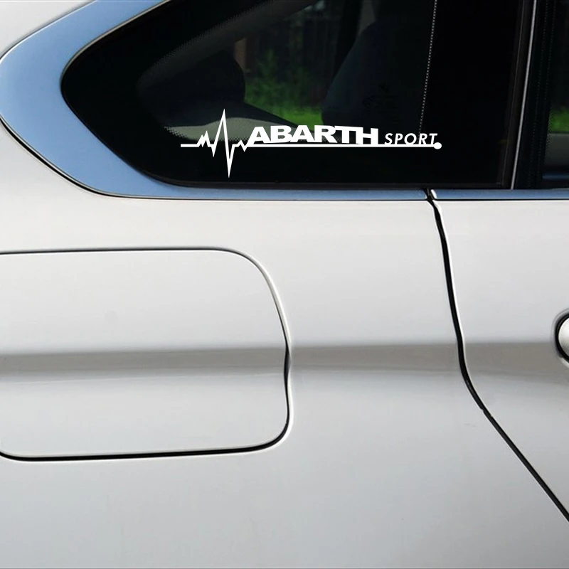 2 шт. Автомобильная оконная сторона Спортивная наклейка декоративные наклейки для Abarth fiat 500 grande punto Bravo Doblo панда ducato аксессуары