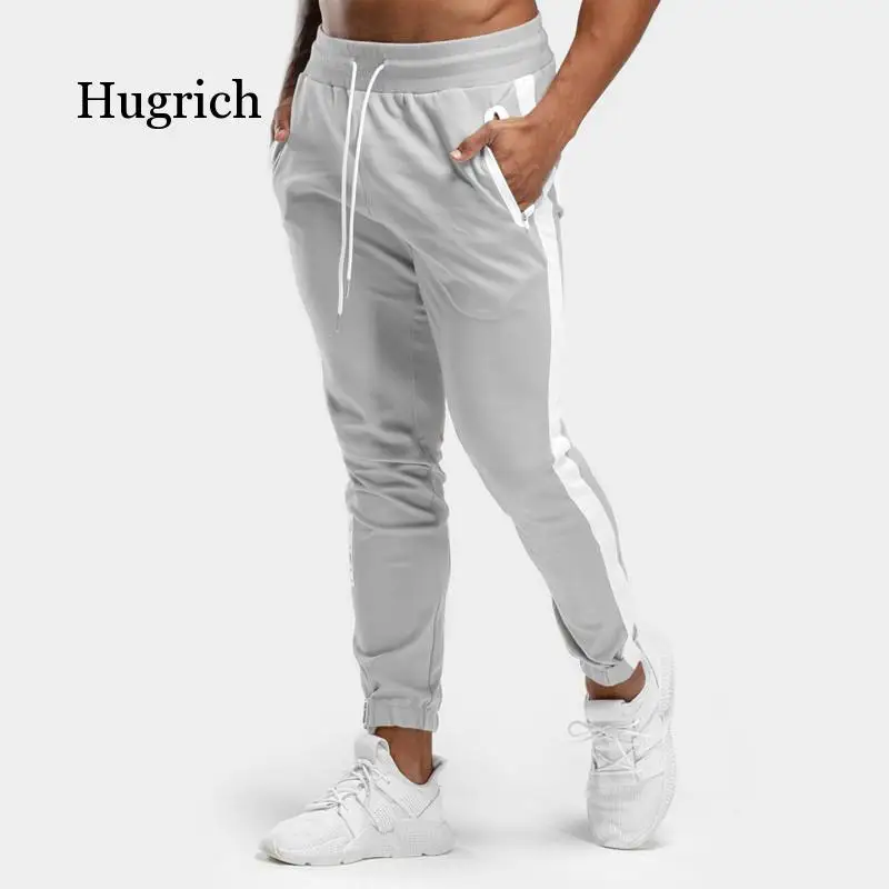 New Mens Trackpants Casual Pants Joggers Sweatpants Cotton Skinny Trousers Male Gyms Fitness Workout Sportswear Pencil Pants
