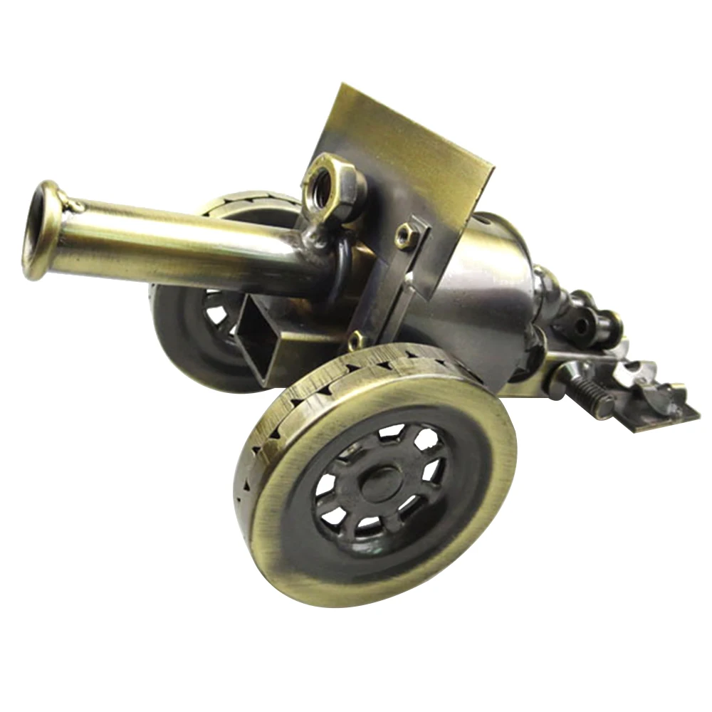 

Metal Cannon Model, European Ornaments Crafts, Home Decoration