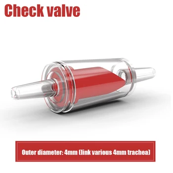 

5 PCS New Useful Durable Home Fish Tank Plastic Co2 System Air Pump One Way Non-Return Aquarium Check Valve