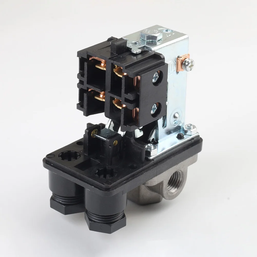 

High Quality Heavy Duty Air Compressor Pressure Switch Control Valve 16A 220V/380V Dia. 6mm Air Compressor Switch Control