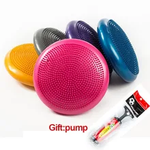 Водонепроницаемый Мягкий баланс подстилка на коврик для йоги блок коврик толстый баланс Подушка баланс диск фитнес тренировка йога баланс Пилатес доска