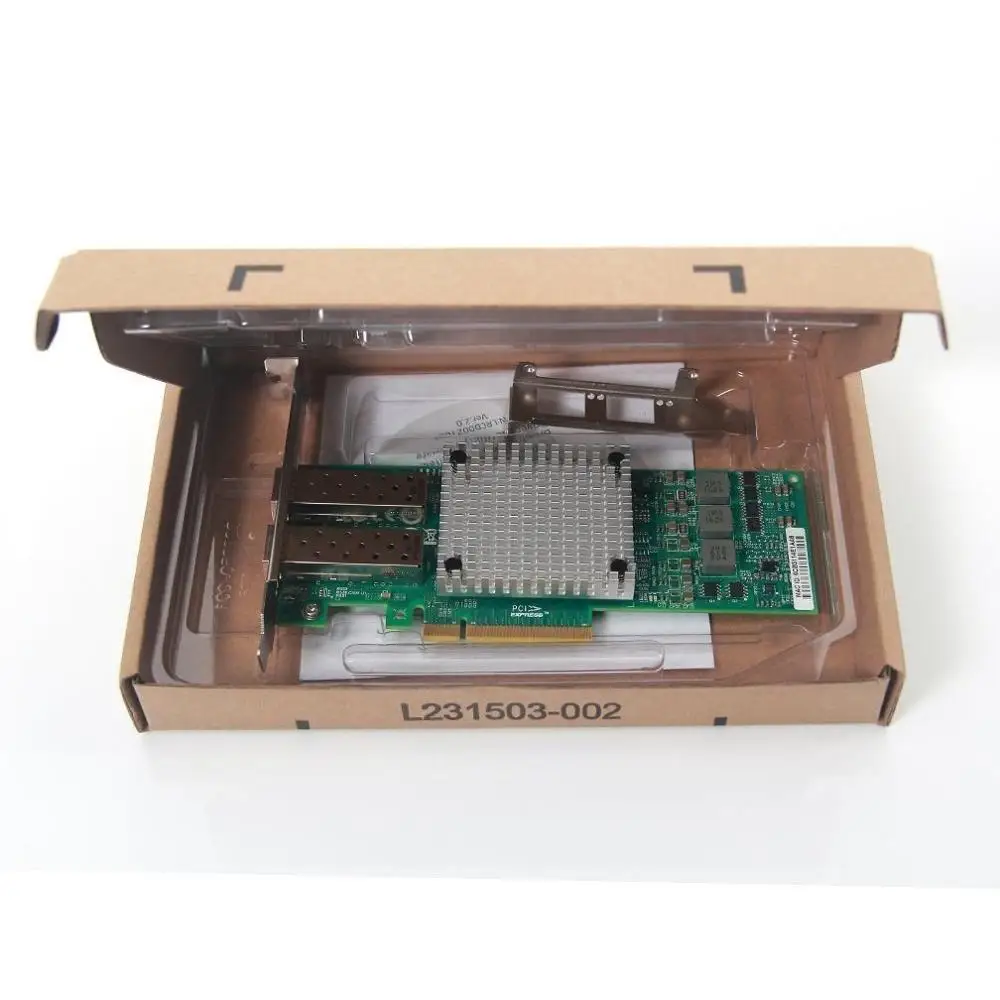 EB-LINK OEM BCM57810S двойной порт 10GbE SFP+ конвергентный сетевой адаптер контроллер сетевой карты NIC Ethernet Sever