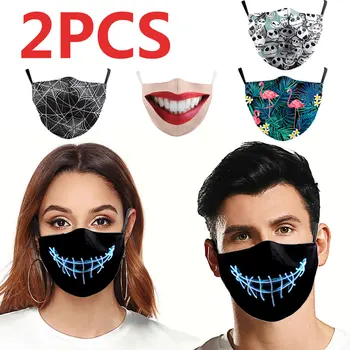 

Korean Style Face Maskswashable and Reusable Dust Mask Washable Tapabocas Salud Funny Face Mask Maski Na Twarz Face Shield Men