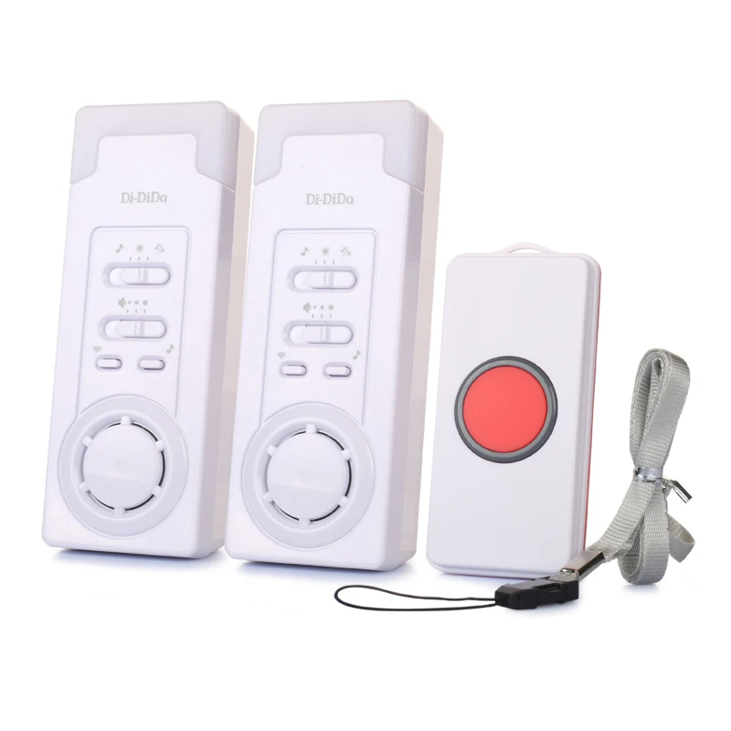 

ABKT-DiDiDa Home Monitor Caregiver Pager Wireless Patient Emergency Call Button Caregiver Pager For Elderly Patient Pregnant Chi
