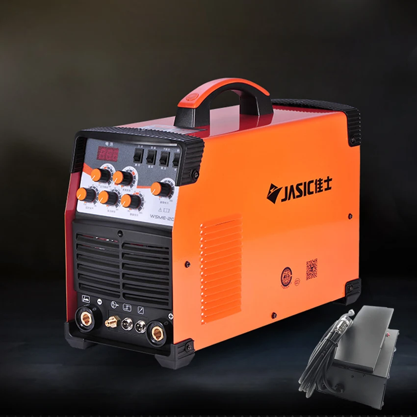 US $654.07 ACDC TIGMMA Square Wave Pulse Inverter Welder 220240V With Foot Control Pedal