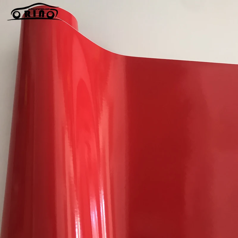 Red Gloss Vinyl Wrap Sticker-2