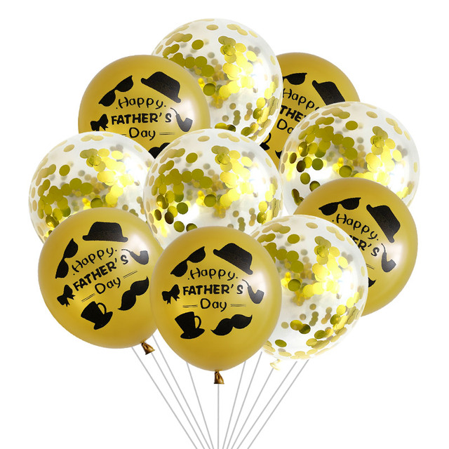12inch Spanish Happy Father's Day Helium Globos Feliz Dia Super Papa Foil Balloons father mother Party Decoration Baloes
