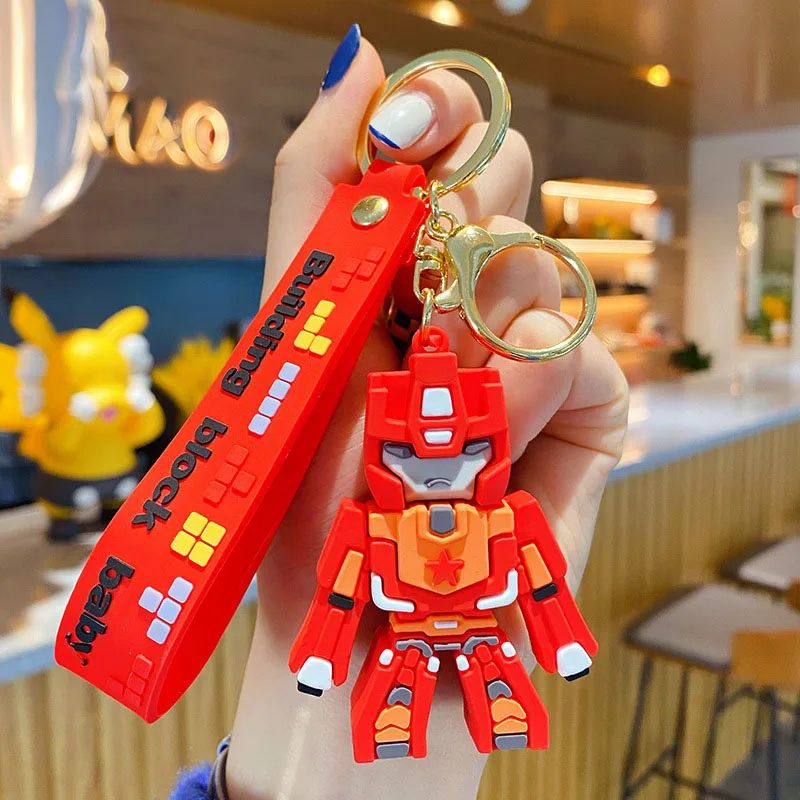 Transformers Keychain Action Figures Optimus Prime Bumblebee Pendants Anime  Car Key Ring Cartoon Doll Backpack Pendant Toys Gift - AliExpress