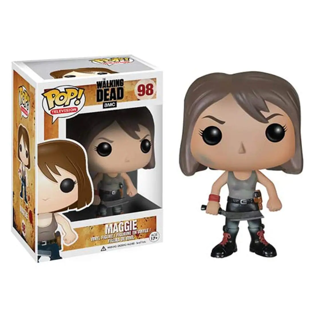 FUNKO POP официальное телевидение: The Walking Dead Series 4-Maggie Виниловая фигурка
