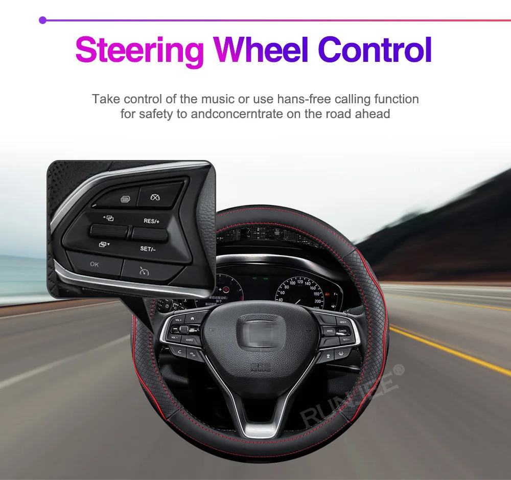 RUNJEE Android 9 автомобильный Радио мультимедийный плеер gps для 2010- для PEUGEOT 308 408 с радио Bluetooth Carplay
