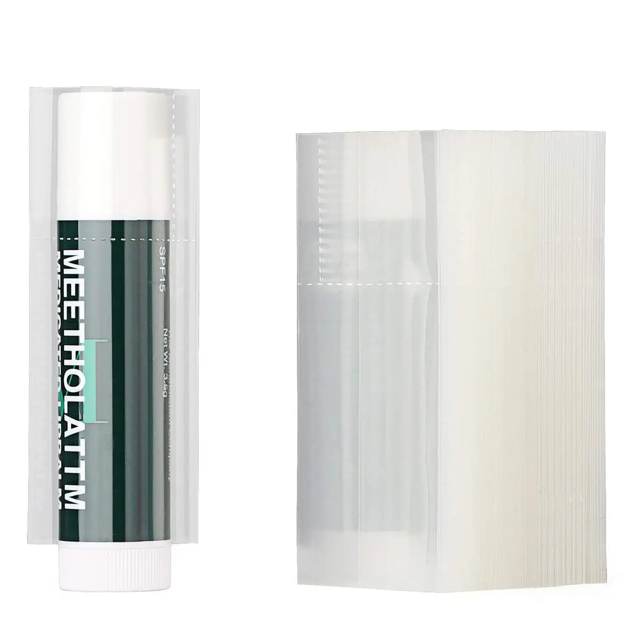 500pcs Clear Perforated Shrink Bands Shrink Wrap Tube For Lip Balm Chapstick Lip Balm Containers - Refillable Bottles - AliExpress