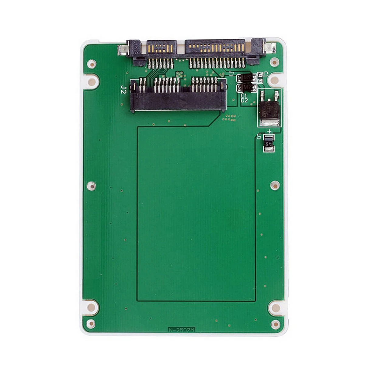 2," SATA 22pin 7+ 15 Корпус жесткого диска белый 7 мм Высота до 1,8" Micro SATA 16pin SSD