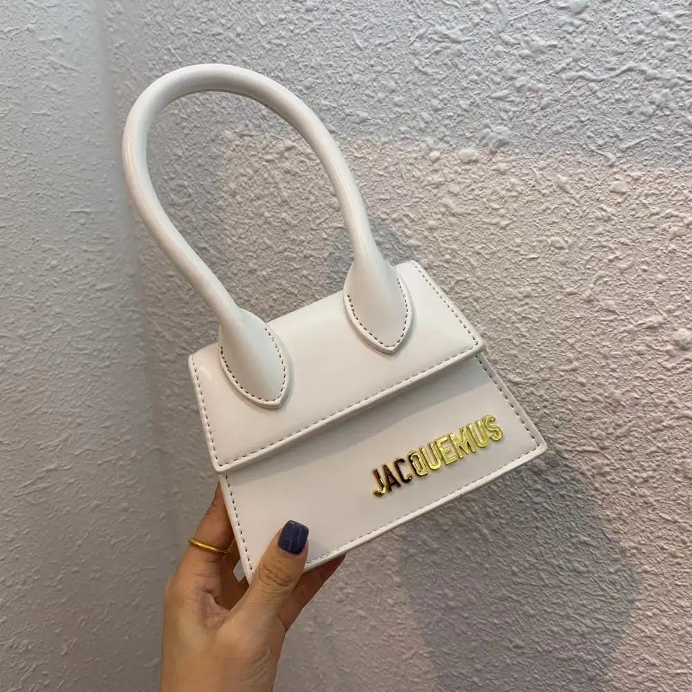 Jacquemus Брендовая женская кожаная сумка дизайнерские сумки через плечо маленькая PU