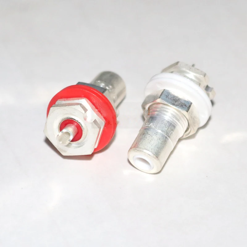Colleimagge 4 шт. CMC-826-AG CMC RCA аудио гнездовой разъем посеребренный для DIY amp
