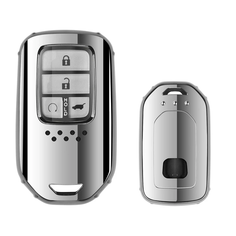 Portachiavi con custodia completa per chiave a distanza per auto in TPU per Honda Accord Civic CR-V XR-V MK10 Spirior Pilot Fit City Freed Jade Key Protect - H2dd4c30da0c740c3af6c341bee749550B