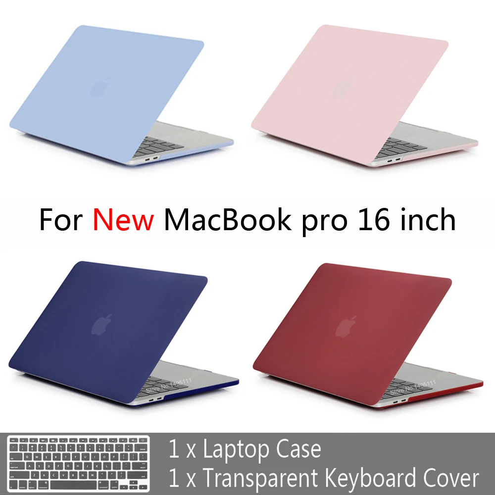 2019 Новый Кристальный \ матовый чехол для APPle MacBook Pro 16 дюймов. Чехлы Macbook защитная