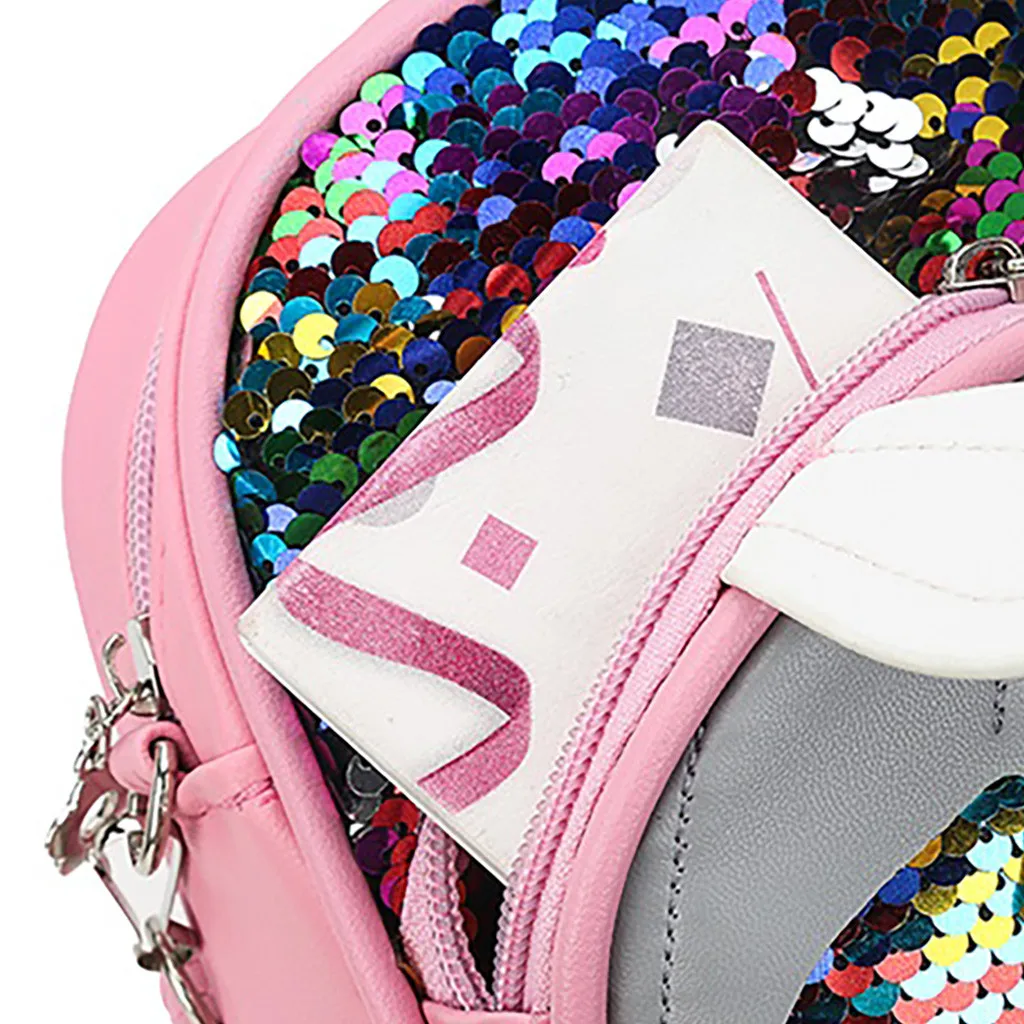 New Children Backpacks 3D rabbit Animal Children Blinking Sequins Backpack Wild Cute Rabbit Ear Backpack Fashion