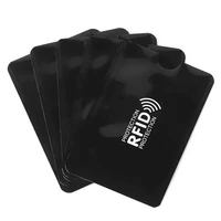 10PCS Smart Anti Theft RFID Wallet Blocking Card Protector Sleeve To Prevent Unauthorized Scanning Aluminium Cards Holder 2