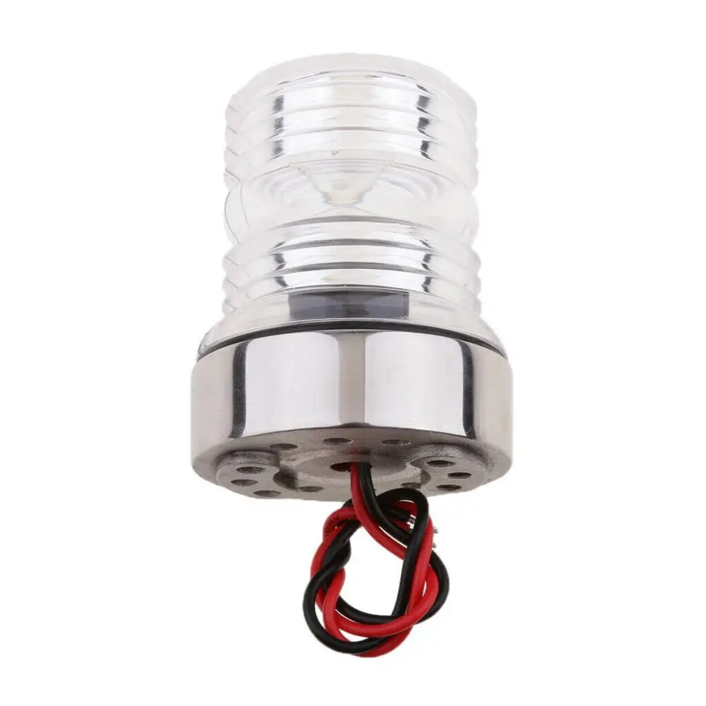 ISURE MARINE Boat Yacht LED/Tungsten White Stainless  Steel All Round 360 Degree 12V Navigation Light