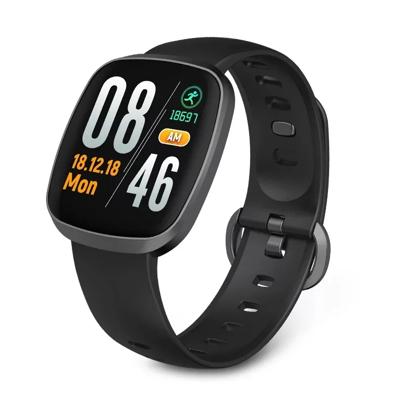 Смарт-часы для мужчин Женская Сигнализация часы фитнес-трекер для измерения сердечного ритма водонепроницаемые умные часы управление музыкой спортивные часы для IOS Android