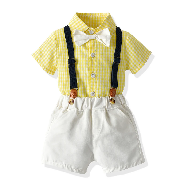 Plaid Brother and Sister Kids Matching Outfits Boys Gentleman Suit+Princess Girls Tutu Dress Sets Children Clothes Kids Clothing Set Girls Clothing Set Boys Clothing Set