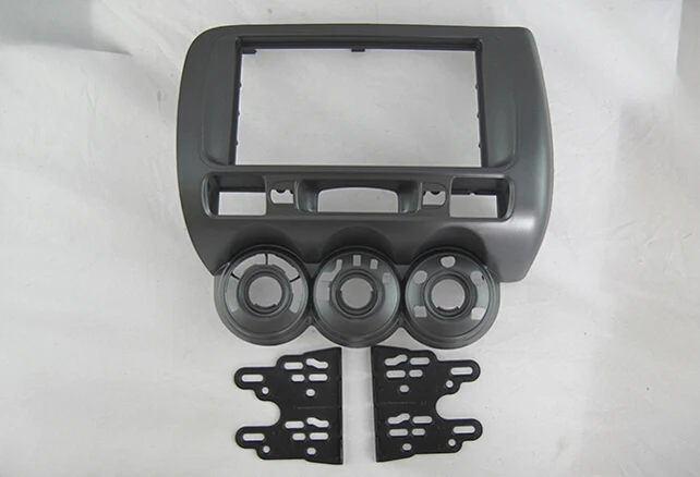Car Fascias Stereo Panel Frame Dash Kit For Fit Jazz Manual Air Conditioning 2002 2003 2004 2005 2006 2007 2008 | Автомобили и