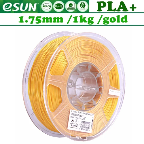 PLA RRO/PLA+/PLA! Esun Филамент пластик для ANET ender3 3d принтер/1 кг 340 м/PETG/ABS/TPU из России - Цвет: PLA PRO GOLD