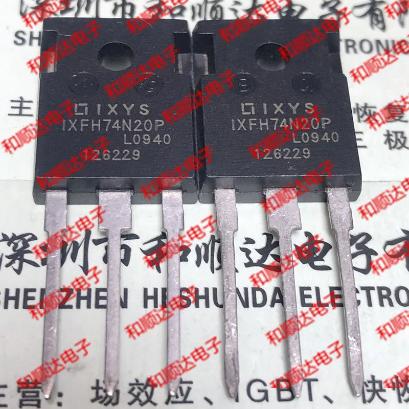 5 шт./лот IXFH74N20P-247 200V 74A