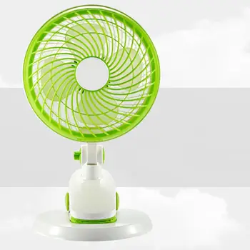 

USB Powered Clip on Fan Cooling Fan with 2 Speed for Stroller Car Office Camping L69D