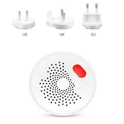 Newest Wifi Smart Natural Gas Alarm Sensor Tuya/Smart Life App Combustible Gas Leak Detector Home Security System Smart Alarm