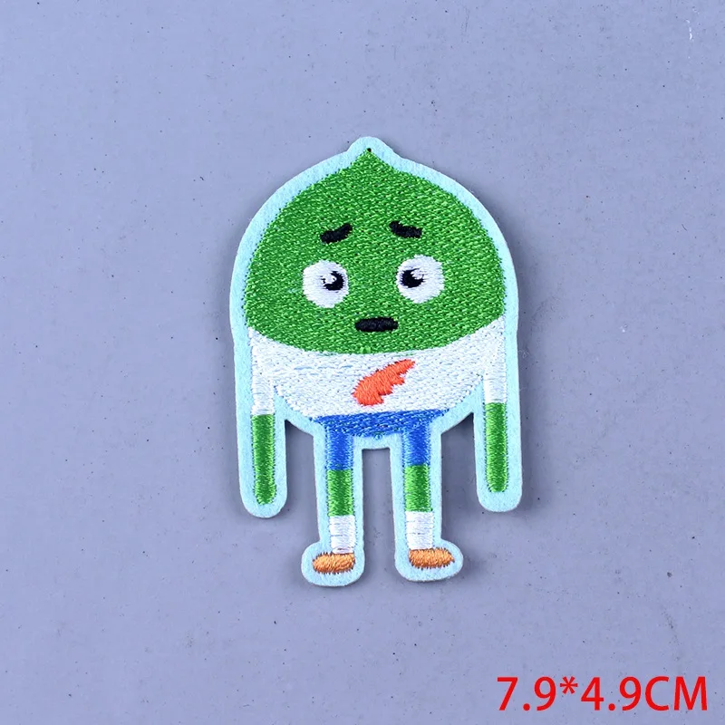 5P-PE4564CT Pulaqi Король Лев Симба аппликация нашивки мультфильм аниме кошка нашивка вышитая железная нашивка для Бейджи для одежды полоса Наклейка F - Цвет: 5P-PE4564CT
