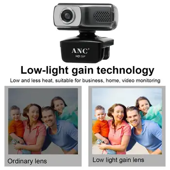 

Smart TV Box Camera 1.3 Million Sensor Pixels HD Clear Recording 720P Desktop Computer Webcam With Microphone For Annikuyi